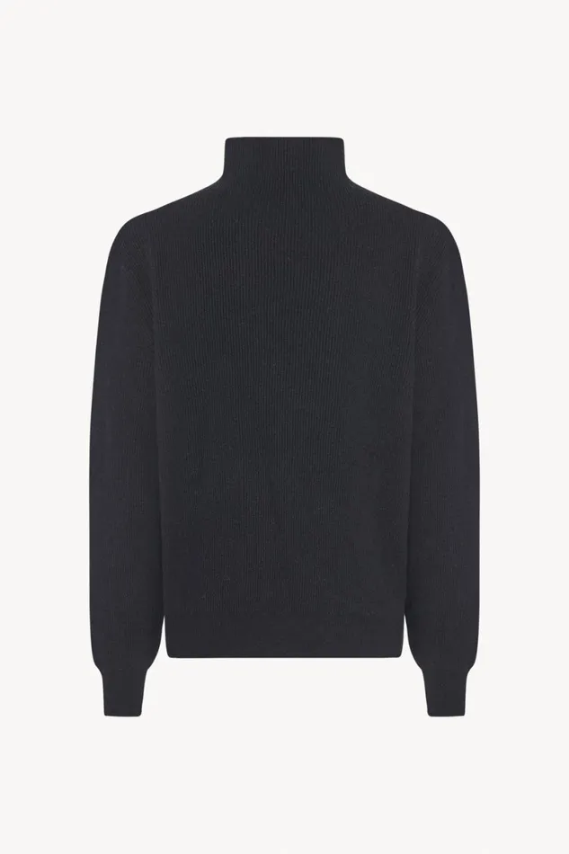 Sweaters Men The Row Daniel Sweater In Cashmere Blue Night