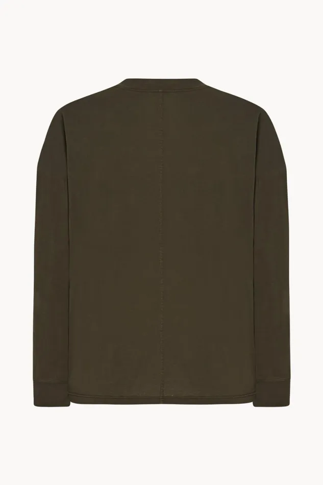 TShirts Men The Row Dolino Top In Cotton Grey Taupe