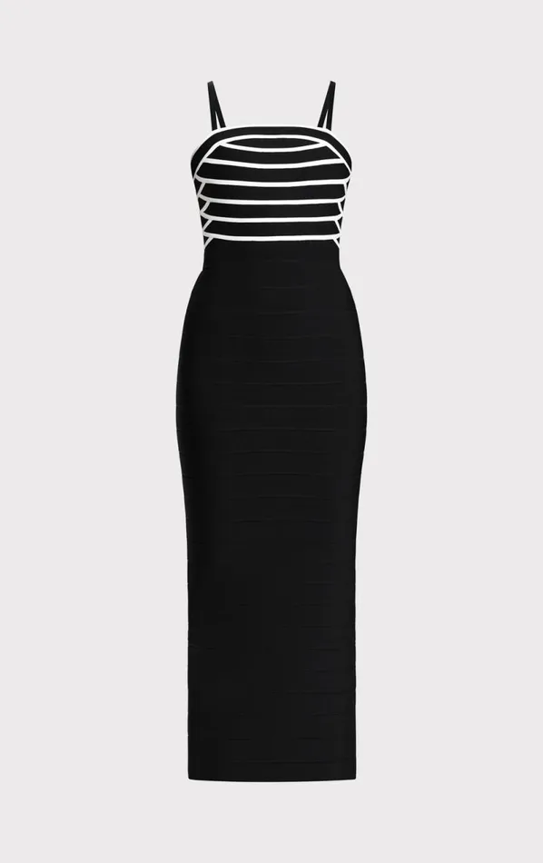 THE CHLOE GOWN Black Alabaster Women HERV LEGR Dresses THE CHLOE GOWN Black Alabaster Women HERV LEGR Dresses