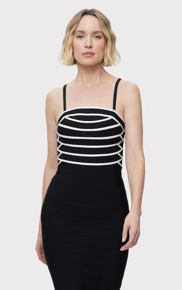 THE CHLOE GOWN Black Alabaster Women HERV LEGR Dresses THE CHLOE GOWN Black Alabaster Women HERV LEGR Dresses