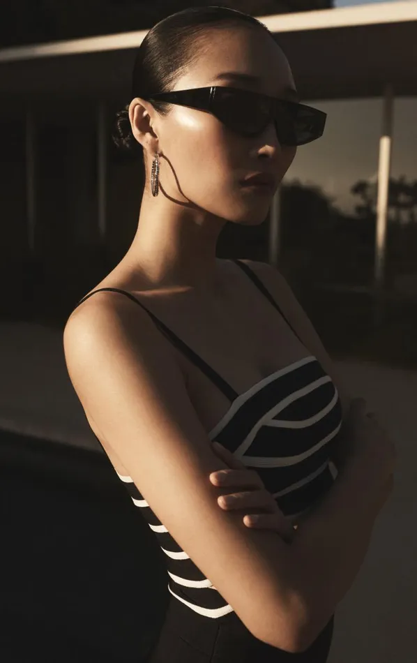 THE CHLOE GOWN Black Alabaster Women HERV LEGR Dresses THE CHLOE GOWN Black Alabaster Women HERV LEGR Dresses