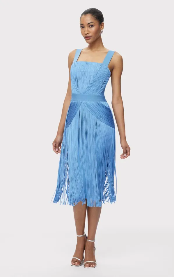 THE MARION DRESS Hydrangea Women HERV LEGR Dresses THE MARION DRESS Hydrangea Women HERV LEGR Dresses