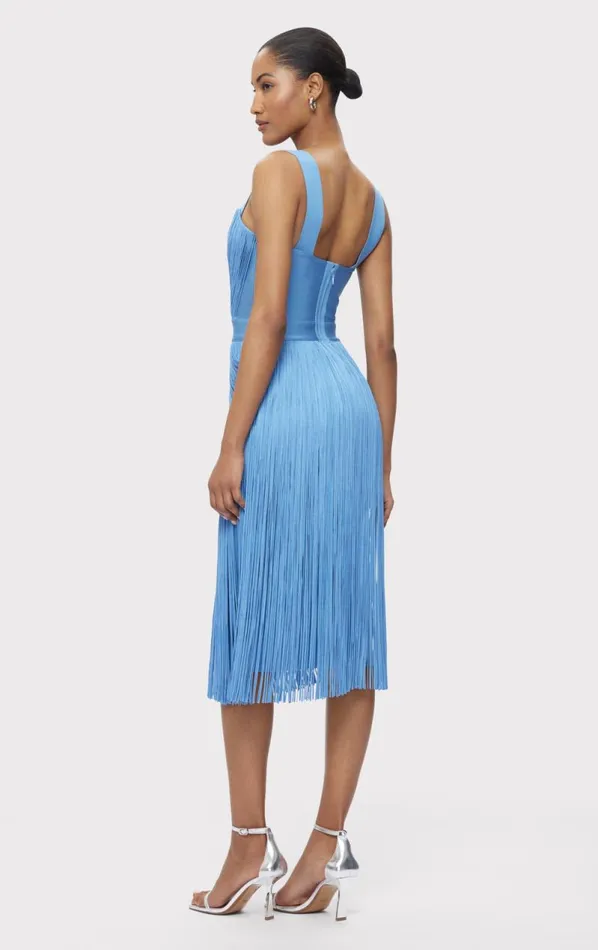 THE MARION DRESS Hydrangea Women HERV LEGR Dresses THE MARION DRESS Hydrangea Women HERV LEGR Dresses