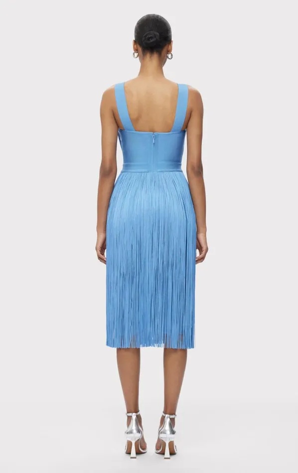 THE MARION DRESS Hydrangea Women HERV LEGR Dresses THE MARION DRESS Hydrangea Women HERV LEGR Dresses