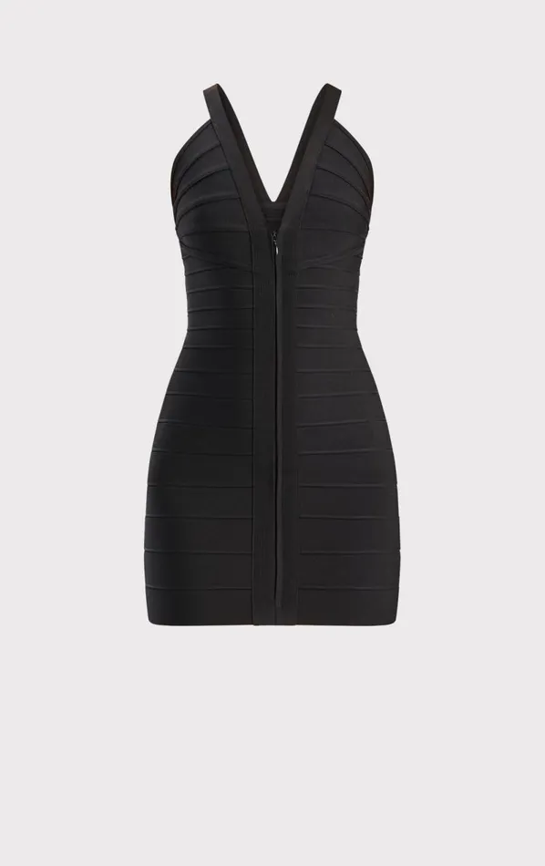 THE MINNIE DRESS Black Women HERV LEGR Dresses THE MINNIE DRESS Black Women HERV LEGR Dresses