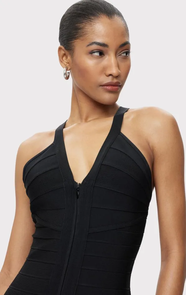 THE MINNIE DRESS Black Women HERV LEGR Dresses THE MINNIE DRESS Black Women HERV LEGR Dresses