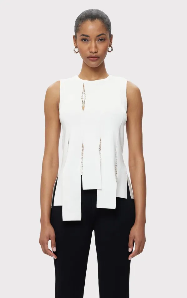 THE NAOMI TOP Alabaster Women HERV LEGR Tops THE NAOMI TOP Alabaster Women HERV LEGR Tops