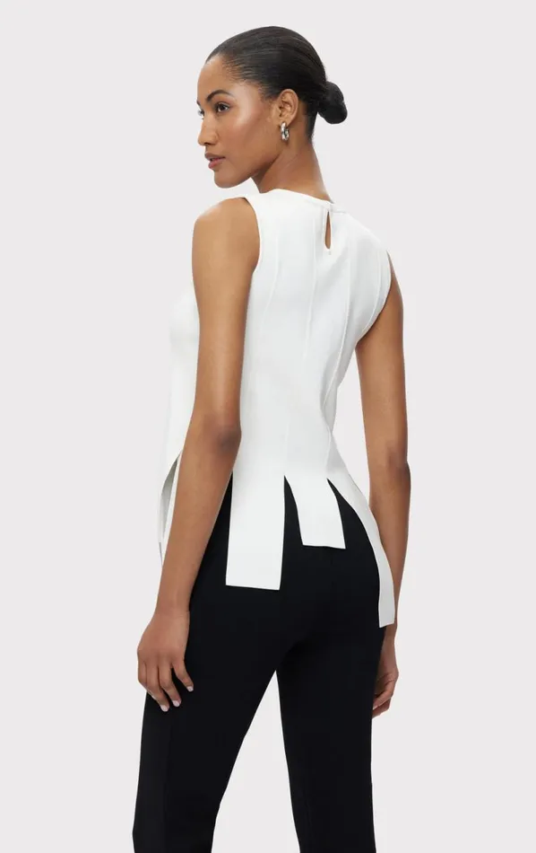 THE NAOMI TOP Alabaster Women HERV LEGR Tops THE NAOMI TOP Alabaster Women HERV LEGR Tops