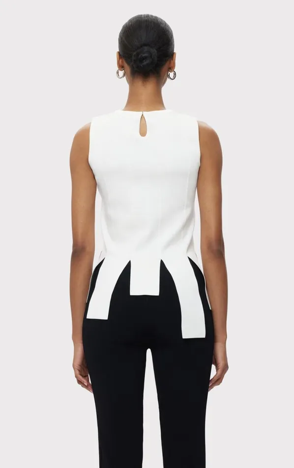 THE NAOMI TOP Alabaster Women HERV LEGR Tops THE NAOMI TOP Alabaster Women HERV LEGR Tops