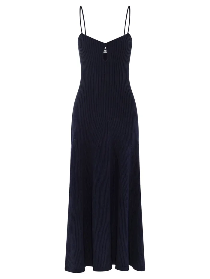 The UNDONE Dresses Women Anna Quan 8211 Rosie Knit Dress in Navy