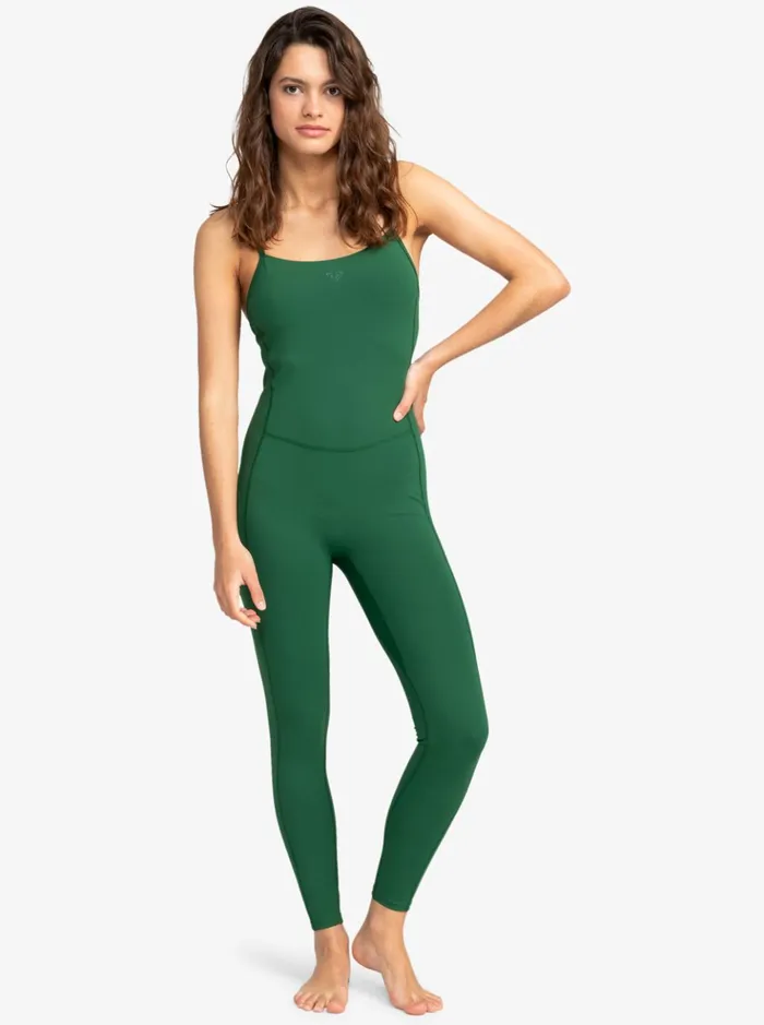 Tops Women Roxy Kelia Training Jumpsuit Eden