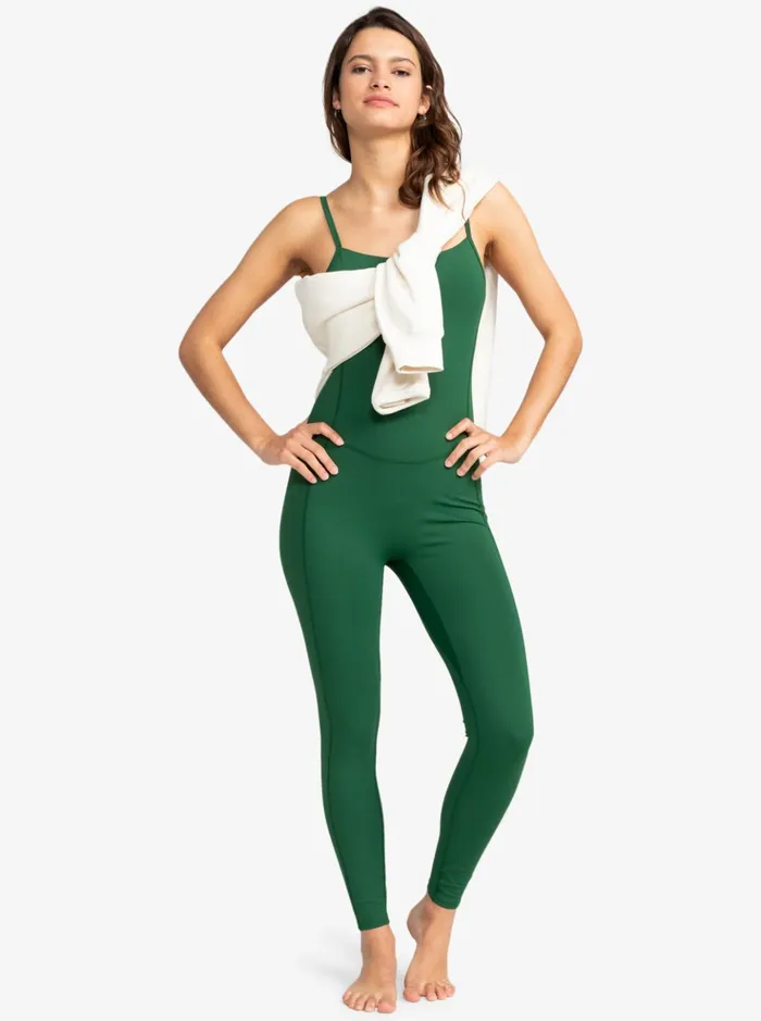 Tops Women Roxy Kelia Training Jumpsuit Eden