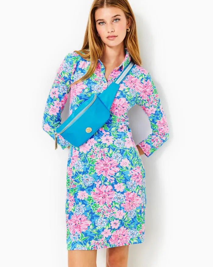 UPF 50 Luxletic Silvia Dress Multi Spring In Your Step Women Lilly Pulitzer Activewear UPF 50 Luxletic Silvia Dress Multi Spring In Your Step Women Lilly Pulitzer Activewear