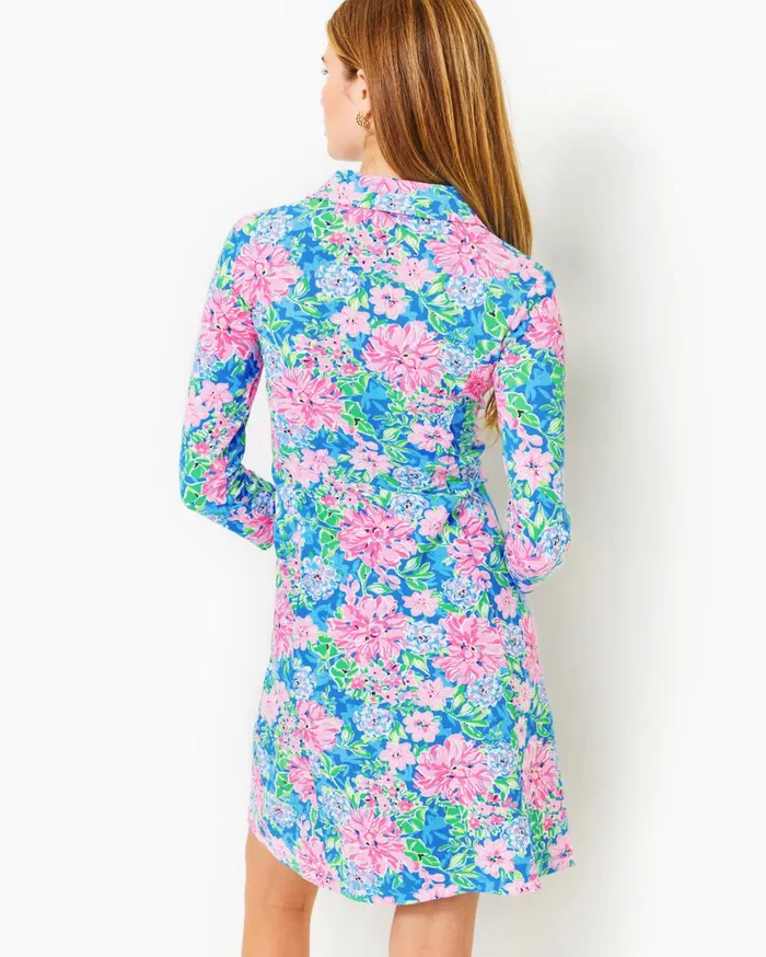UPF 50 Luxletic Silvia Dress Multi Spring In Your Step Women Lilly Pulitzer Activewear UPF 50 Luxletic Silvia Dress Multi Spring In Your Step Women Lilly Pulitzer Activewear