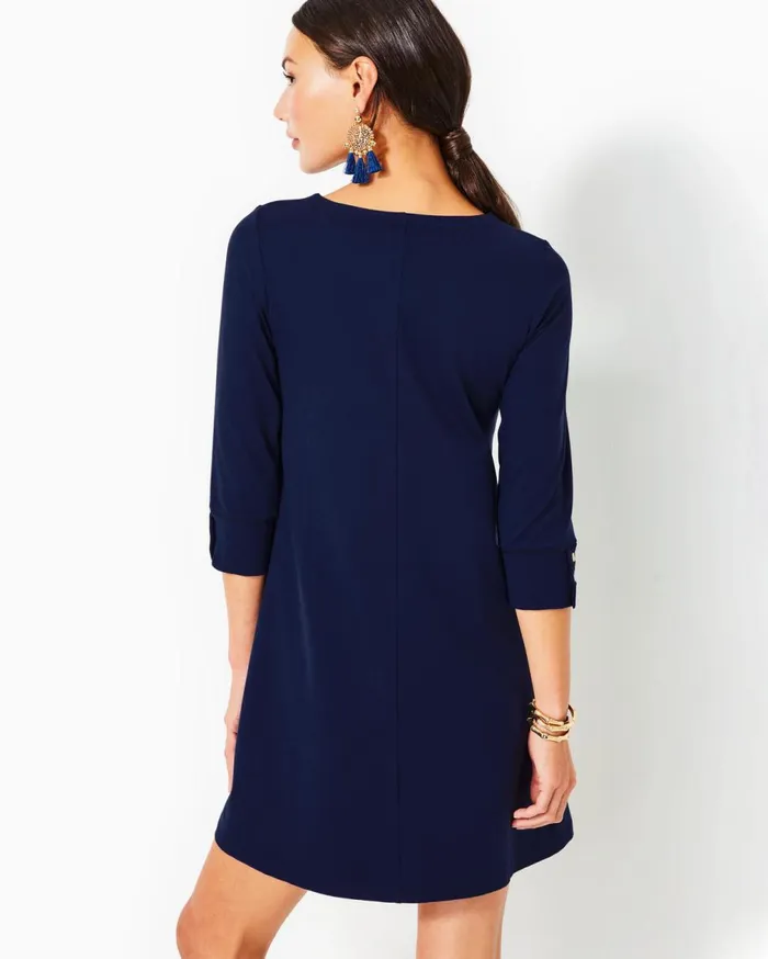 UPF 50 Solia Dress True Navy Women Lilly Pulitzer Dresses UPF 50 Solia Dress True Navy Women Lilly Pulitzer Dresses
