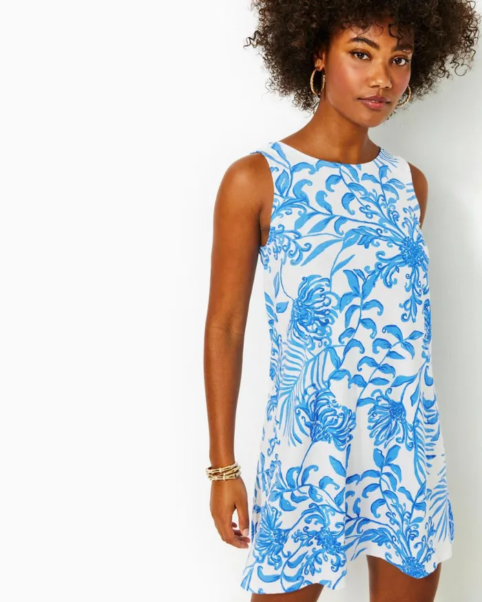 UPF 50 Solia Dress True Navy Women Lilly Pulitzer Dresses UPF 50 Solia Dress True Navy Women Lilly Pulitzer Dresses