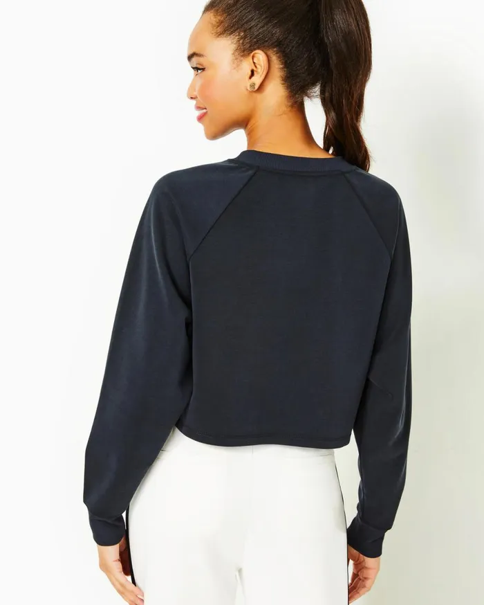 UPF 50 Zelek Pullover Noir Women Lilly Pulitzer Tops UPF 50 Zelek Pullover Noir Women Lilly Pulitzer Tops