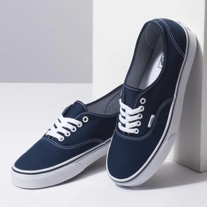 Vans Authentic Dress Bluestrue White Womens Classics Shoes Vans Authentic Dress Bluestrue White Womens Classics Shoes