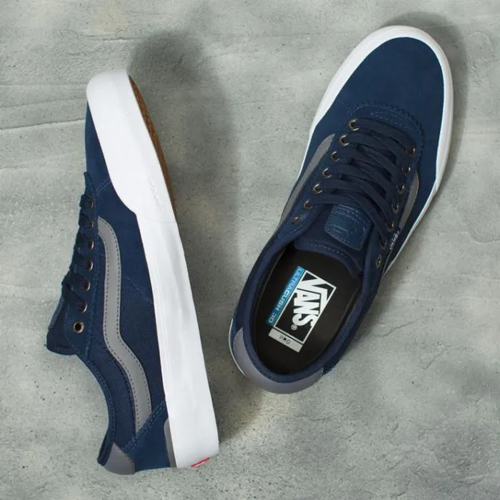 Vans Chima Pro 2 Dress BluesQuiet Shade Mens Pro Skate Vans Chima Pro 2 Dress BluesQuiet Shade Mens Pro Skate