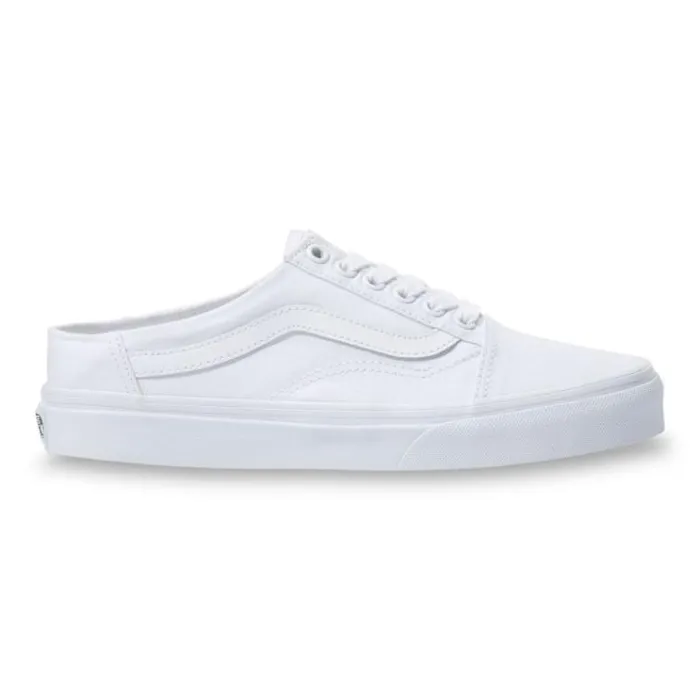 Vans Old Skool Mule WhiteTrue White Womens Classics Shoes