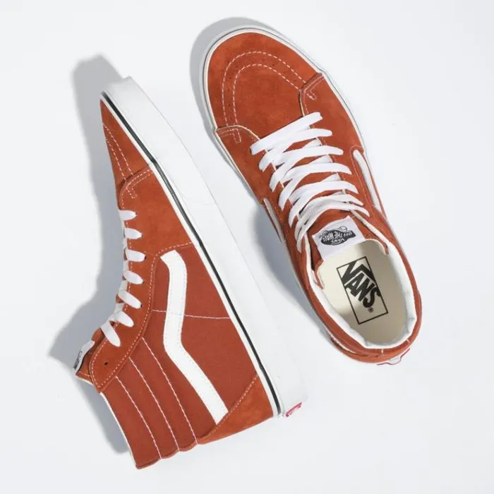 Vans Sk8Hi PicanteTrue White MensWomens Classics Shoes Vans Sk8Hi PicanteTrue White MensWomens Classics Shoes