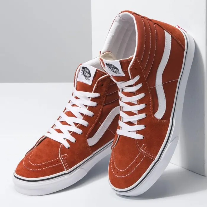 Vans Sk8Hi PicanteTrue White MensWomens Classics Shoes Vans Sk8Hi PicanteTrue White MensWomens Classics Shoes
