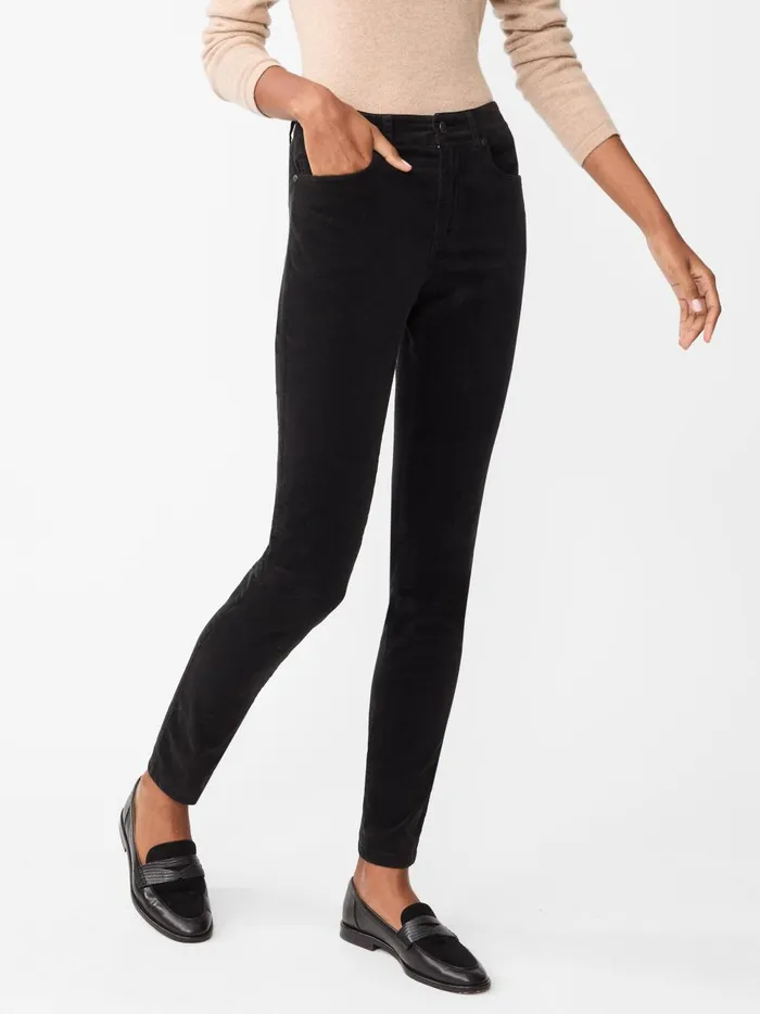 Watson Velvet Jeans Black Women JMcLaughlin Pants Watson Velvet Jeans Black Women JMcLaughlin Pants