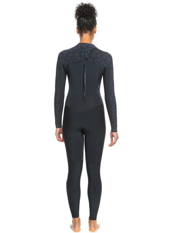 Wetsuits Women Roxy 32mm Swell Series Back Zip Wetsuit Black