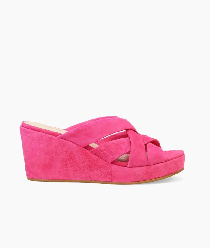 Wilona Wedge 8211 Pink Women Pelle Moda Wedges