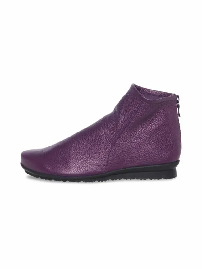 Winter Collection Woman Arche Baryky Ankle Boots Plain Pearl Leather Purpleamthys Winter Collection Woman Arche Baryky Ankle Boots Plain Pearl Leather Purpleamthys