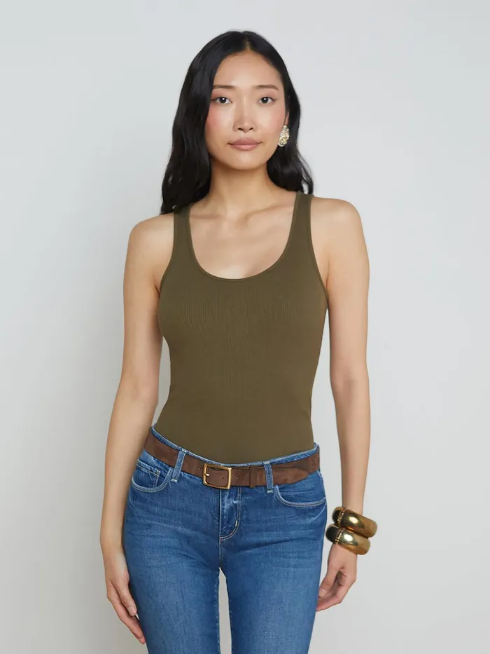 Women Adira Tank Pine L039Agence Tees