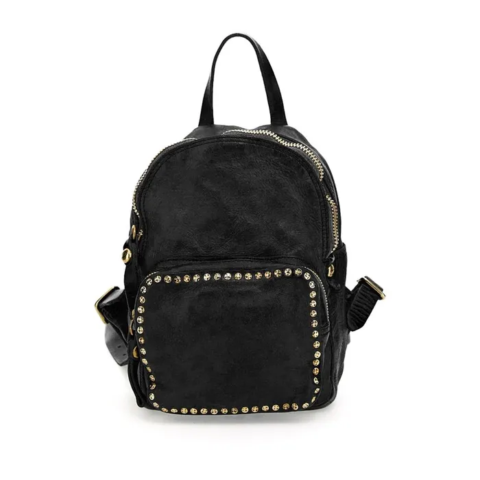 Women Backpacks Campomaggi Kura Black