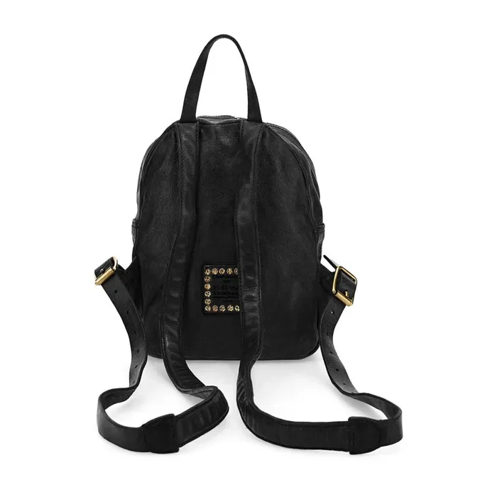 Women Backpacks Campomaggi Kura Black Women Backpacks Campomaggi Kura Black