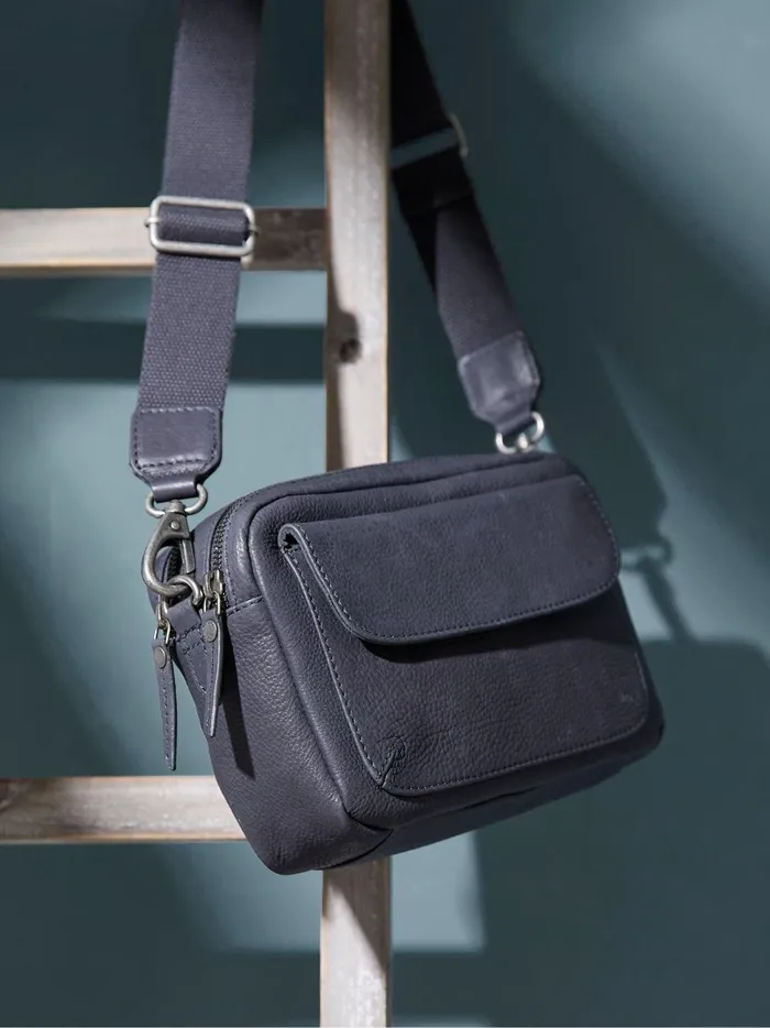 Women Bags and Purses Fat Face The Oslo Blue Camera Bag