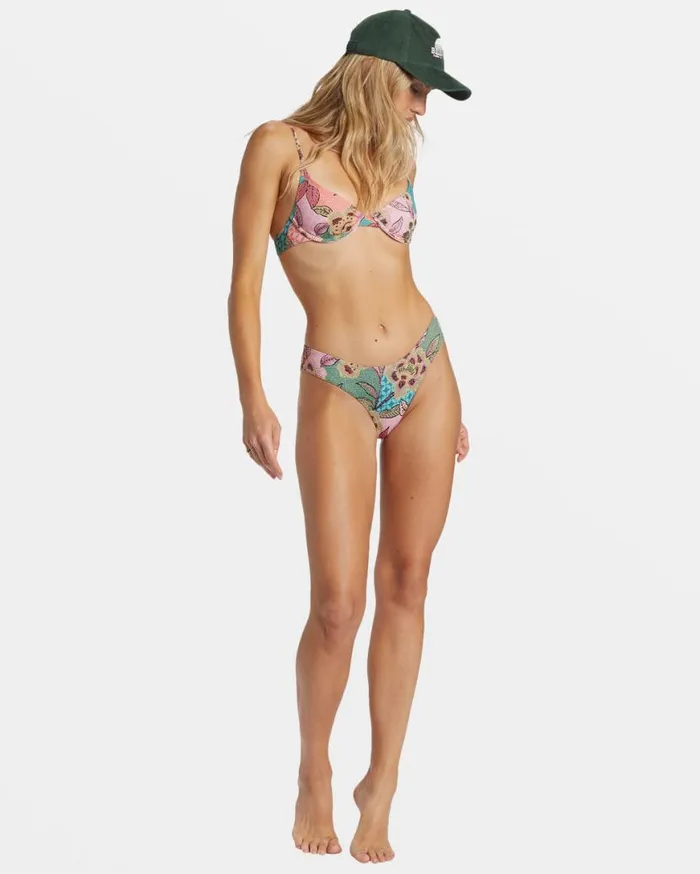 Women Billabong Bikinis Visions Of Paradise Demi Bra Bikini Top Multi Women Billabong Bikinis Visions Of Paradise Demi Bra Bikini Top Multi
