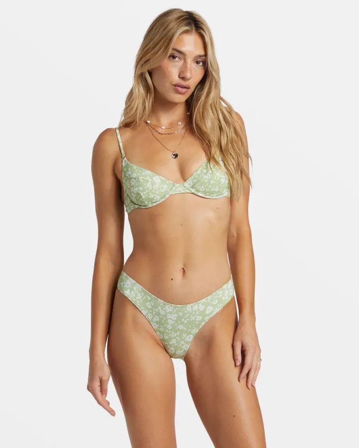 Women Billabong Bikinis Wild West Ditsy Morgan Underwire Bikini Top Willow Women Billabong Bikinis Wild West Ditsy Morgan Underwire Bikini Top Willow