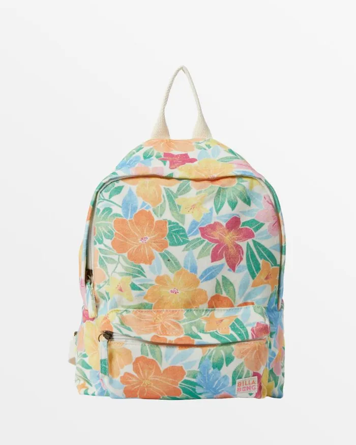 Women Billabong Girls039 Accessories Girls Mini Mama Backpack Green Tropics Women Billabong Girls039 Accessories Girls Mini Mama Backpack Green Tropics