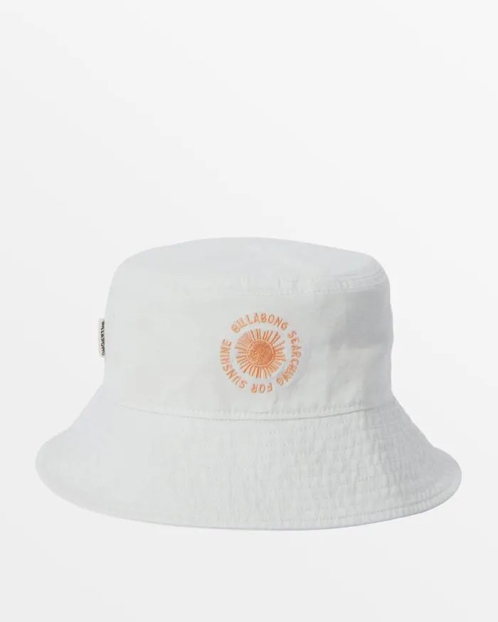 Women Billabong Hats and Beanies Bucket Hat Whitecap Women Billabong Hats and Beanies Bucket Hat Whitecap
