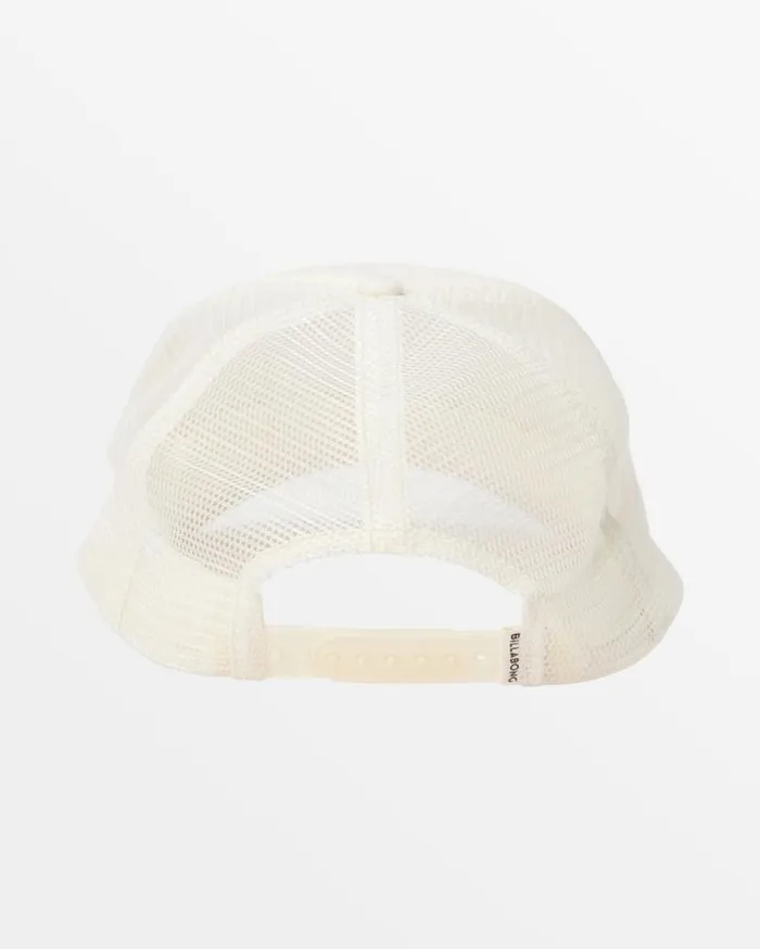 Women Billabong Hats and Beanies Pitstop Trucker Hat White Women Billabong Hats and Beanies Pitstop Trucker Hat White