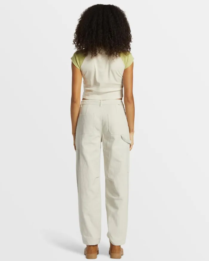 Women Billabong Jeans and Pants Leia Cargo Pants Moonlight Women Billabong Jeans and Pants Leia Cargo Pants Moonlight