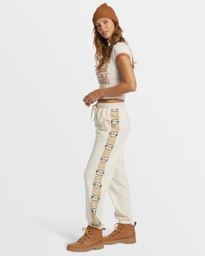 Women Billabong Jeans and Pants Surf Adventure Elastic Waist Sweatpants White Cap Women Billabong Jeans and Pants Surf Adventure Elastic Waist Sweatpants White Cap