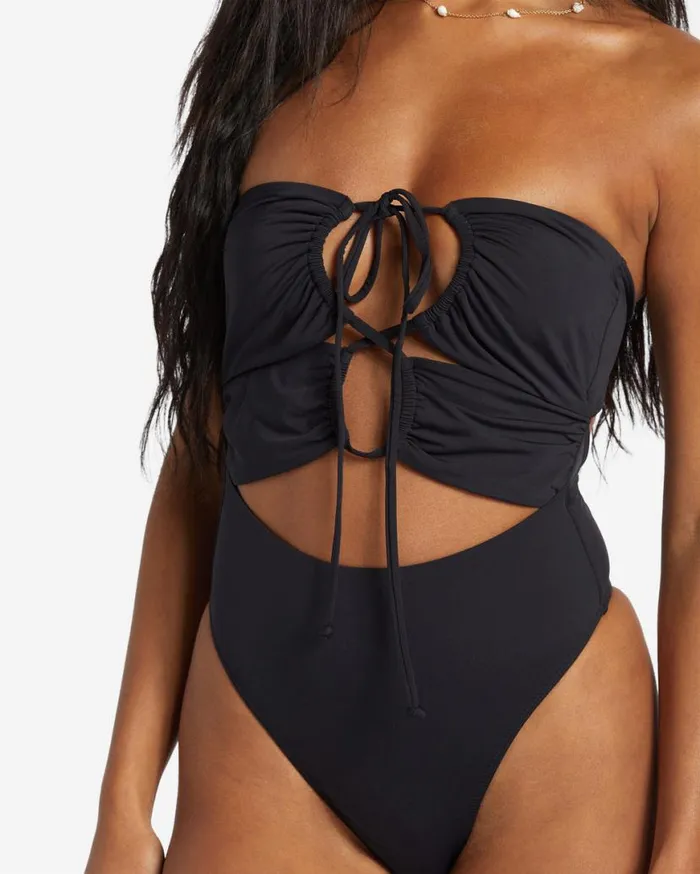 Women Billabong One Pieces Sol Searcher OnePiece Swimsuit Black Pebble Women Billabong One Pieces Sol Searcher OnePiece Swimsuit Black Pebble