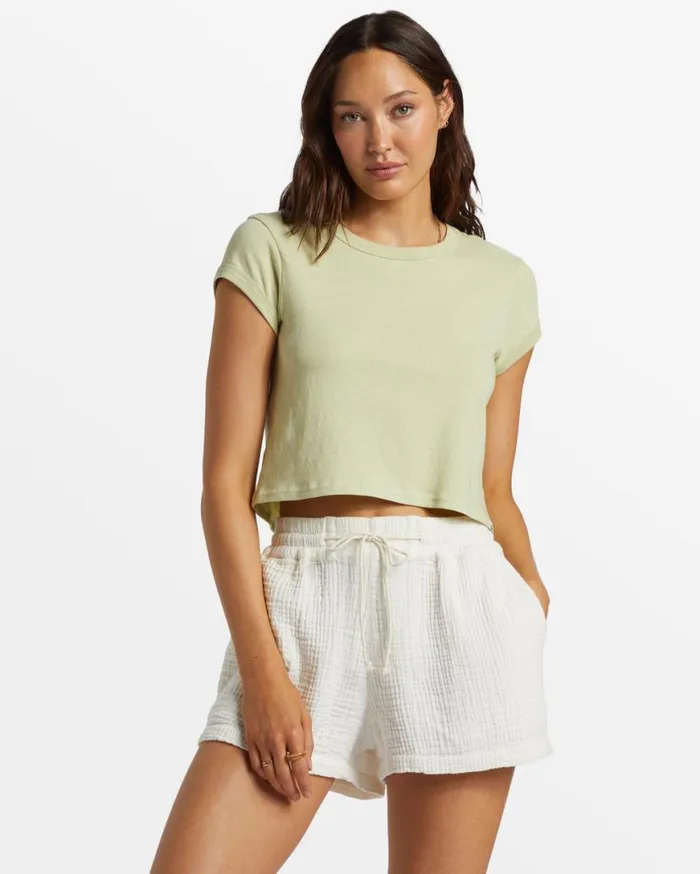 Women Billabong Shorts Day Tripper Shorts Salt Crystal