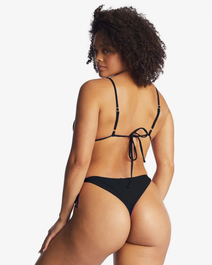 Women Billabong Sol Searcher Swim Sol Searcher TieSide Tanga Bikini Bottoms Black Pebble Women Billabong Sol Searcher Swim Sol Searcher TieSide Tanga Bikini Bottoms Black Pebble