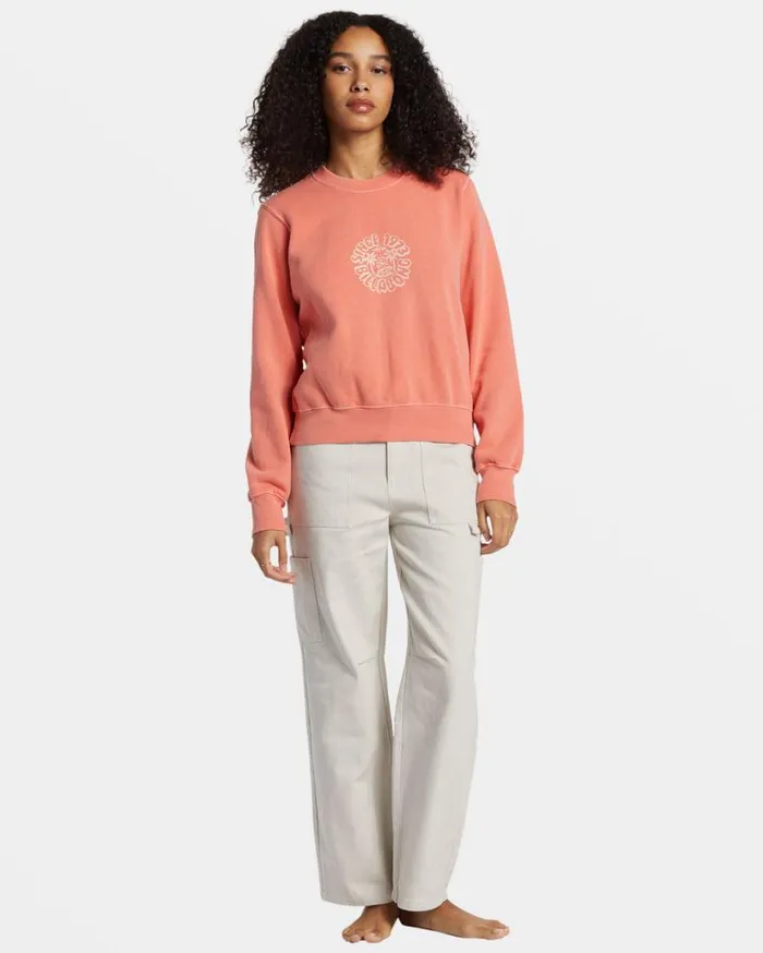 Women Billabong Sweatshirts and Fleece From Paradise Pullover Sweatshirt Papaya Women Billabong Sweatshirts and Fleece From Paradise Pullover Sweatshirt Papaya