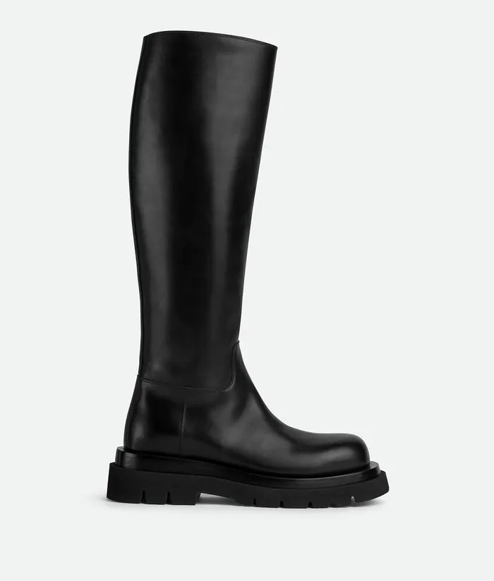 Women Boots Bottega Veneta Lug Boot Black