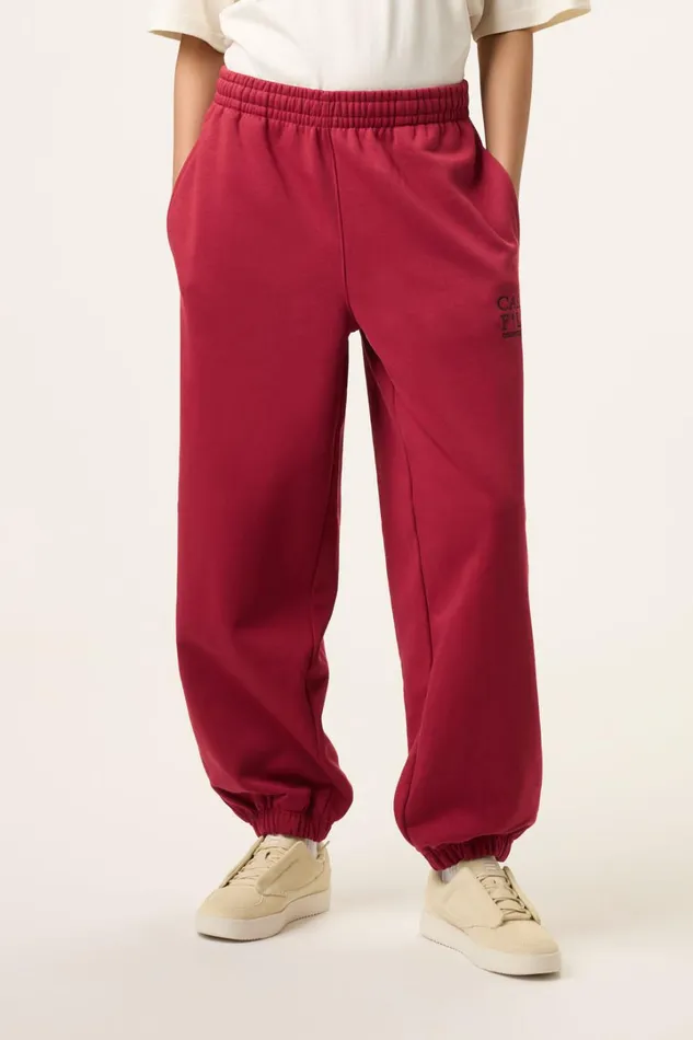 Women CASA FILA Country Club Jogger 600 Tinetan Red Fila Pants and Shorts Women CASA FILA Country Club Jogger 600 Tinetan Red Fila Pants and Shorts