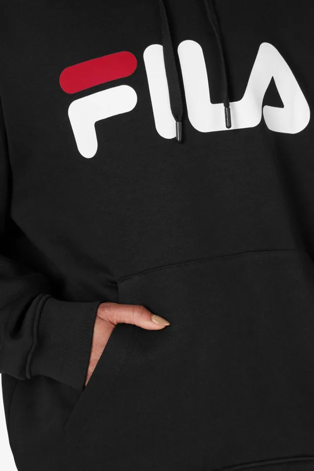 Women Classic Relaxed Fila Logo Hoodie Fila Matching Sets