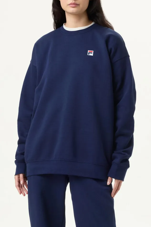 Women Classic Relaxed Sweatshirt 400 Fila Navy Fila Sweatshirts and Hoodies Women Classic Relaxed Sweatshirt 400 Fila Navy Fila Sweatshirts and Hoodies