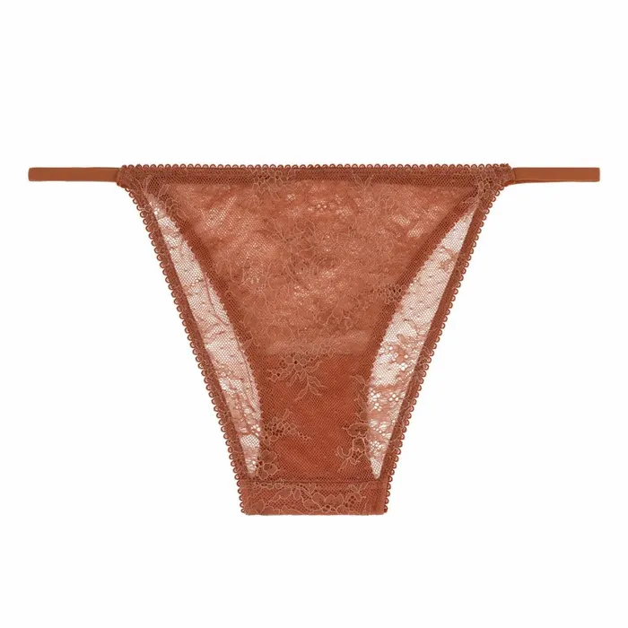 Women Clio Tangastyle Briefs Brown Love Stories Briefs